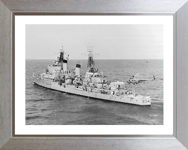 HMS Lion C34 | Photo Print | Framed Print | Poster | Tiger Class | Cruiser | Royal Navy Hampshire Prints