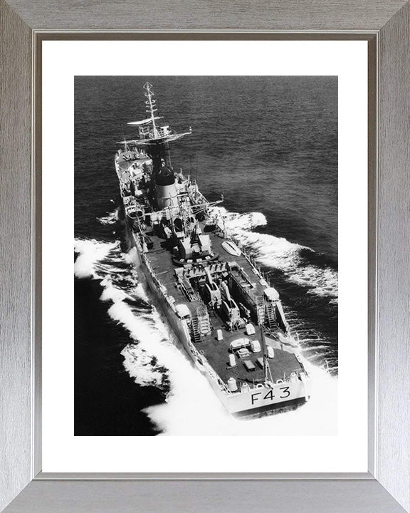 HMS Torquay F43 Royal Navy Whitby class frigate Photo Print or Framed Print - Hampshire Prints