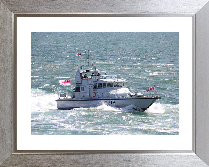 HMS Pursuer P273 Royal Navy Archer Class P2000 Patrol Vessel Photo Print or Framed Photo Print - Hampshire Prints