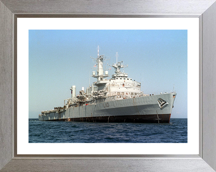HMS Fearless (L10) Photo Print - Gibraltar 2000 - Royal Navy Fearless Class Landing Platform Dock