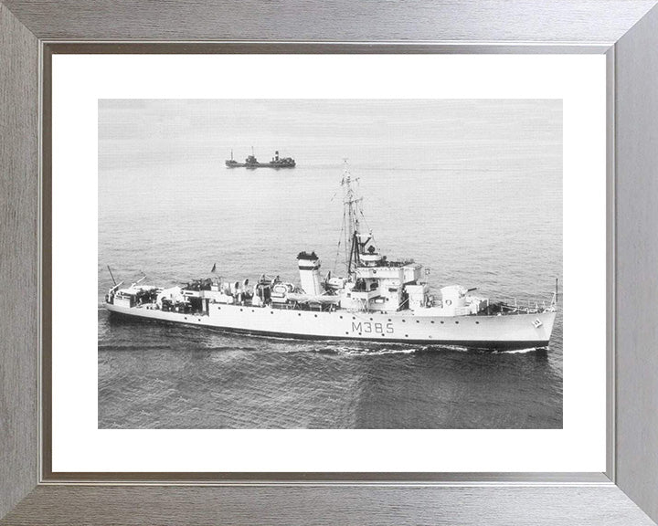 HMS Wave J385 (M385) Royal Navy Algerine class minesweeper Photo Print or Framed Print - Hampshire Prints