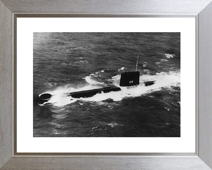 HMS Opossum S19 Royal Navy Oberon class Submarine Photo Print or Framed Print - Hampshire Prints