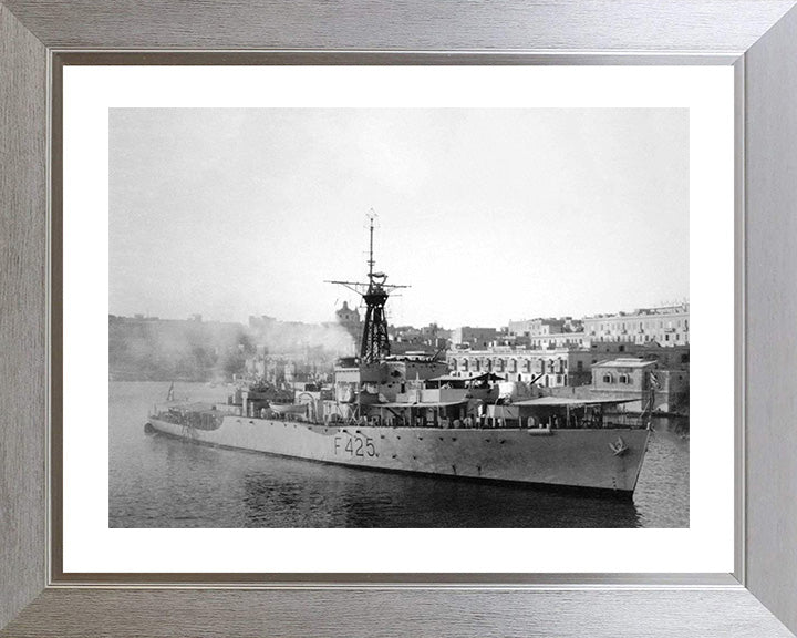HMS Loch Dunvegan F425 (K425) Royal Navy Loch class frigate Photo Print or Framed Print - Hampshire Prints