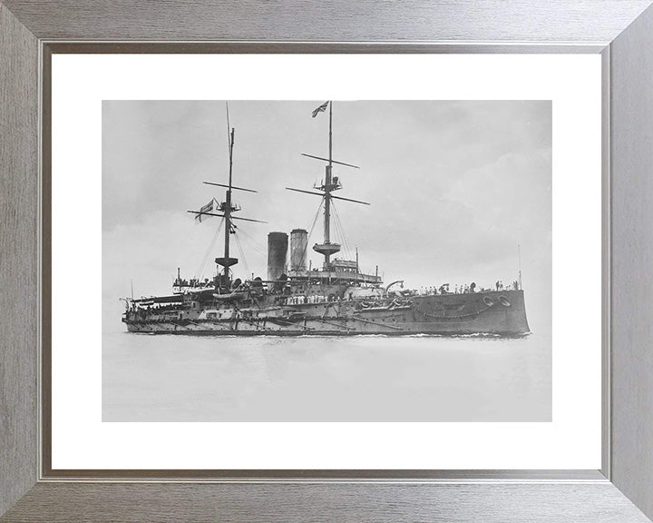HMS Glory (1899) | Photo Print | Framed Print | Pre Dreadnought Battleship | Royal Navy Hampshire Prints