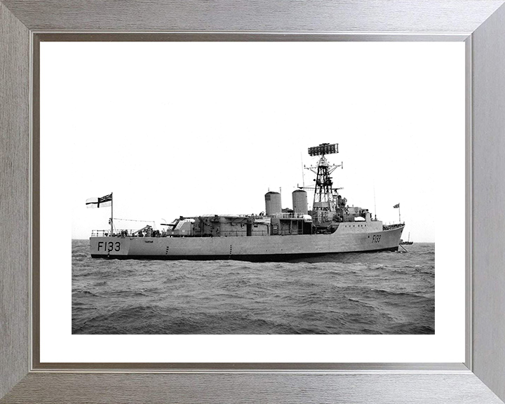 HMS Tartar (F133) Photo Print - At Sea 1963 - Royal Navy Tribal Class Frigate