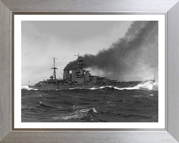 HMS Hood (51) | Photo Print | Framed Print | Admiral Class | Battlecruiser | Royal Navy Hampshire Prints