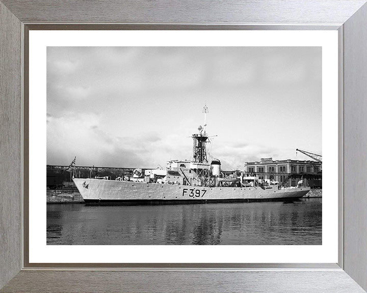 HMS Launceston Castle F397 (K397) Royal Navy Castle class corvette Photo Print or Framed Print - Hampshire Prints