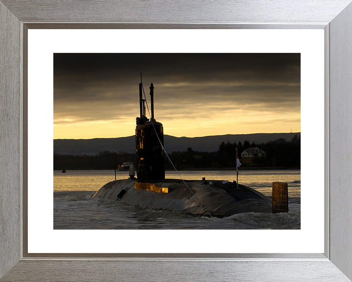 HMS Spartan S105 Royal Navy Swiftsure class Submarine Photo Print or Framed Print - Hampshire Prints