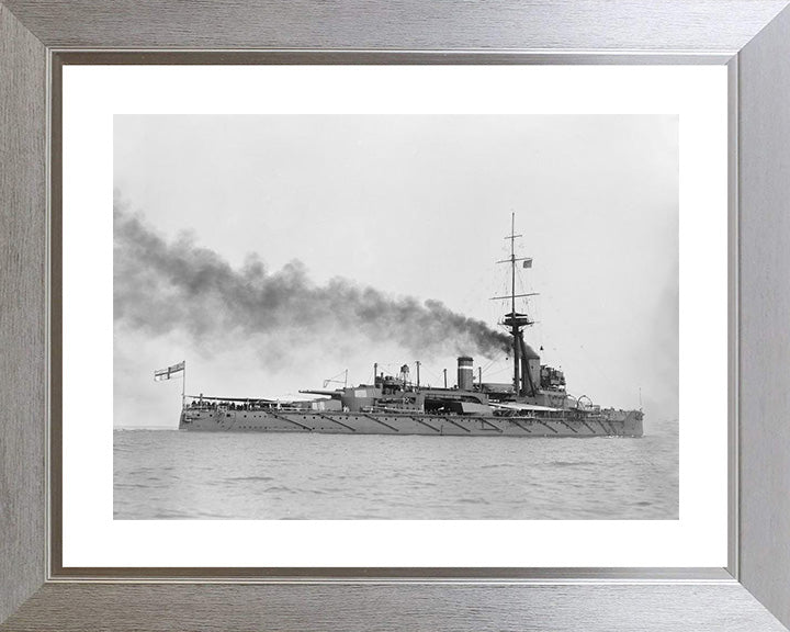 HMS Hercules (1910) Royal Navy Colossus class battleship Photo Print or Framed Print - Hampshire Prints