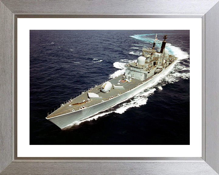 HMS Gloucester (D96) Photo Print - At Sea 1998 - Royal Navy Type 42 Destroyer