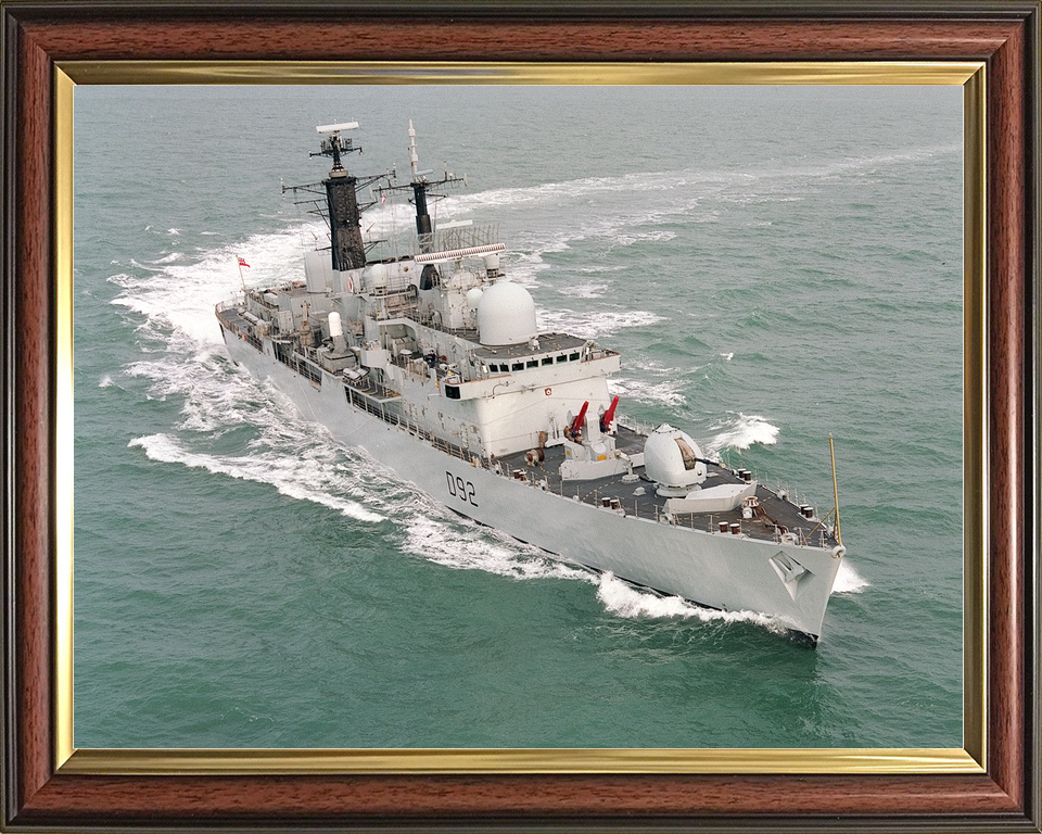 HMS Liverpool D92 Type 42 Destroyer 2001 Photo Print - Posters, Prints, & Visual Artwork - by Hampshire Prints (image 9 of 9)