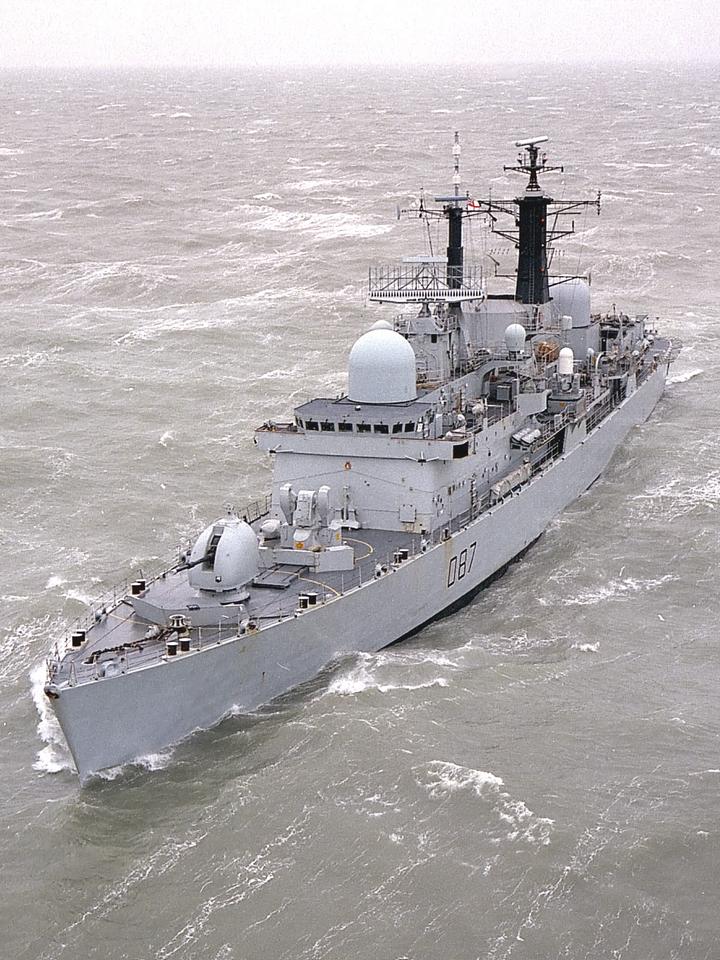 HMS Newcastle D87 Type 42 Destroyer 1999 Photo Print - Posters, Prints, & Visual Artwork - by Hampshire Prints (image 1 of 9)