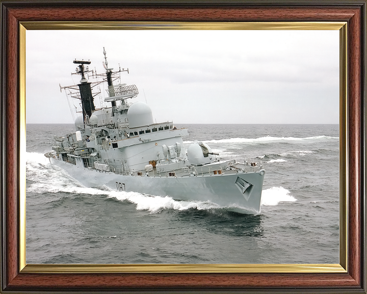 HMS Newcastle D87 Type 42 Destroyer 1999 Underway Photo Print - Posters, Prints, & Visual Artwork - by Hampshire Prints (image 9 of 9)