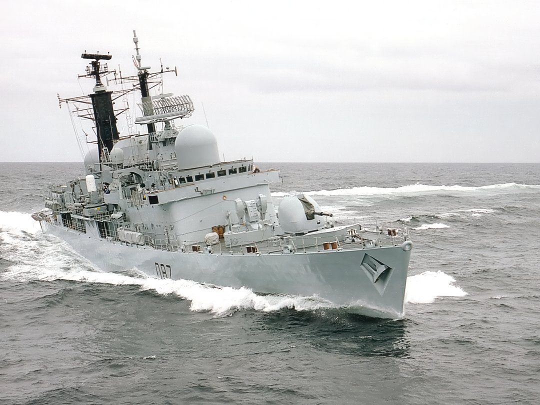 HMS Newcastle D87 Type 42 Destroyer 1999 Underway Photo Print - Posters, Prints, & Visual Artwork - by Hampshire Prints (image 1 of 9)