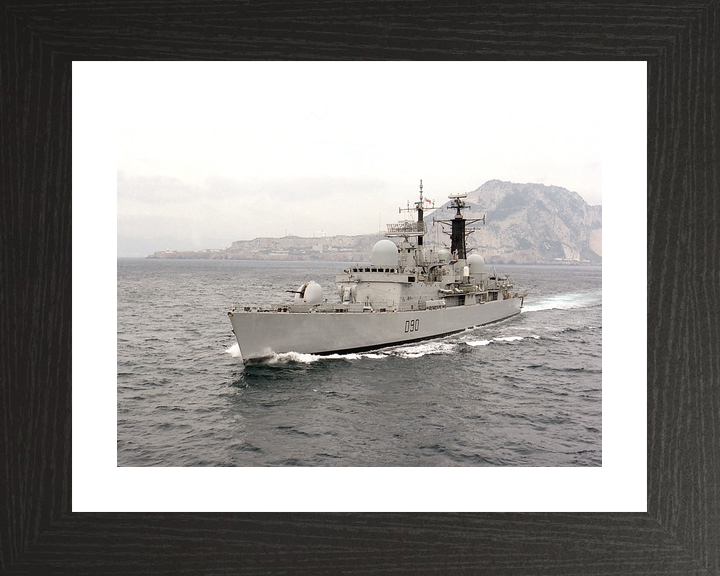 HMS Southampton D90 Type 42 Destroyer March 1997 Off Gibraltar Photo Print - Posters, Prints, & Visual Artwork - by Hampshire Prints (image 2 of 9)