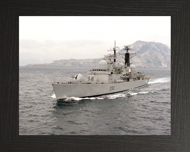 HMS Southampton D90 Type 42 Destroyer March 1997 Off Gibraltar Photo Print - Posters, Prints, & Visual Artwork - by Hampshire Prints (image 3 of 9)
