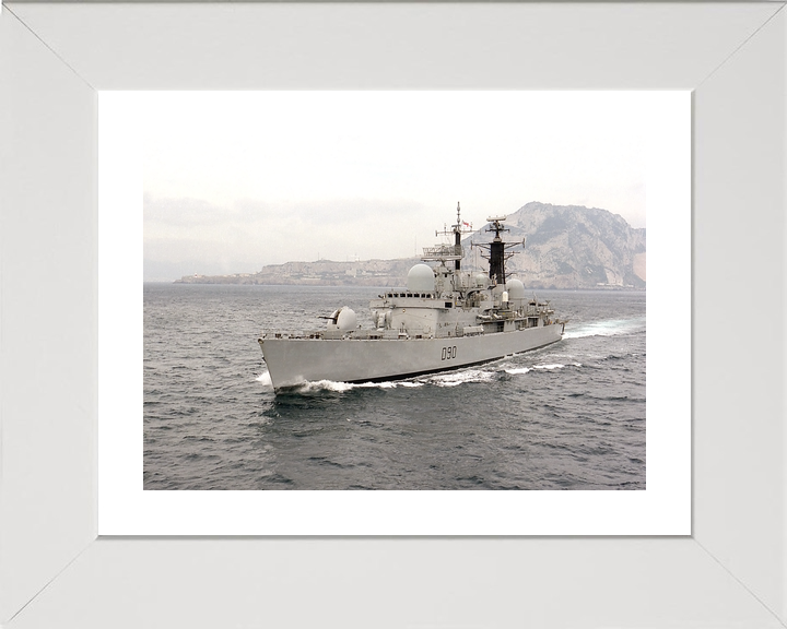 HMS Southampton D90 Type 42 Destroyer March 1997 Off Gibraltar Photo Print - Posters, Prints, & Visual Artwork - by Hampshire Prints (image 4 of 9)