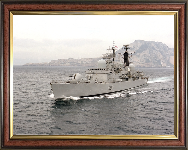 HMS Southampton D90 Type 42 Destroyer March 1997 Off Gibraltar Photo Print - Posters, Prints, & Visual Artwork - by Hampshire Prints (image 9 of 9)