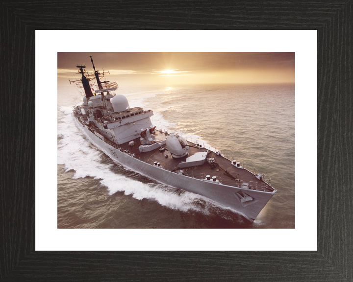 HMS Southampton D90 Type 42 Destroyer 2007 At Sunset Photo Print - Posters, Prints, & Visual Artwork - by Hampshire Prints (image 2 of 9)