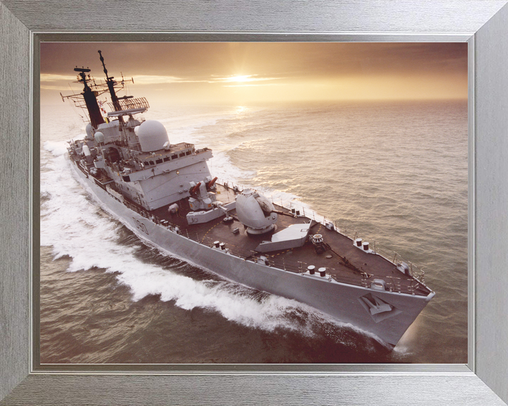 HMS Southampton D90 Type 42 Destroyer 2007 At Sunset Photo Print - Posters, Prints, & Visual Artwork - by Hampshire Prints (image 7 of 9)