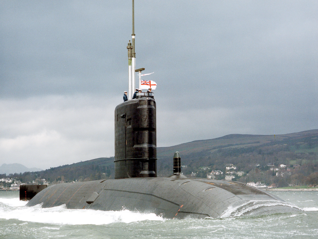 HMS Spartan S105 Swiftsure Class Submarine 1993
