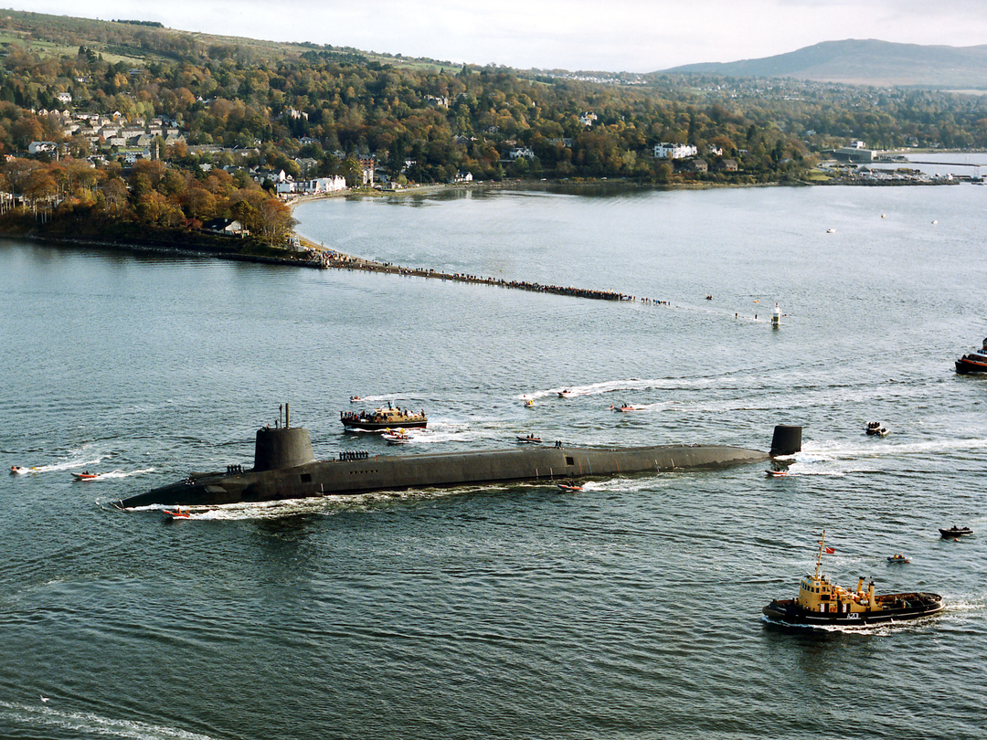 HMS Vanguard S28 Vanguard Class Submarine 1992 Photo Print - Posters, Prints, & Visual Artwork - by Hampshire Prints (image 1 of 9)