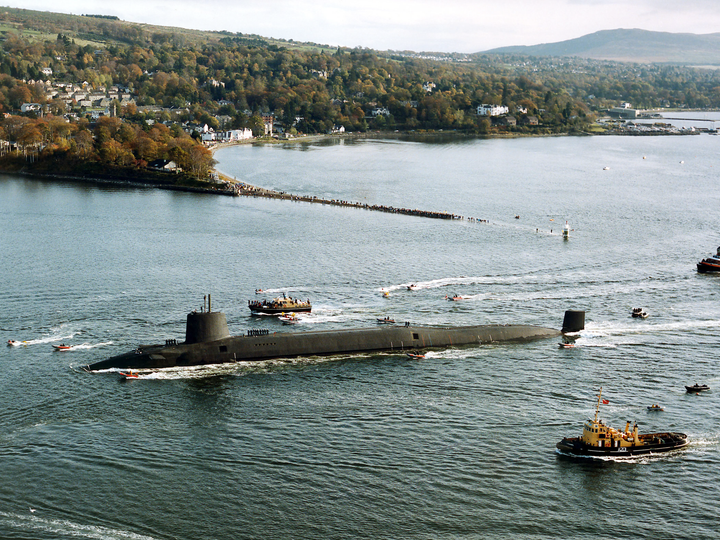 HMS Vanguard S28 Vanguard Class Submarine 1992 Photo Print - Posters, Prints, & Visual Artwork - by Hampshire Prints (image 1 of 9)