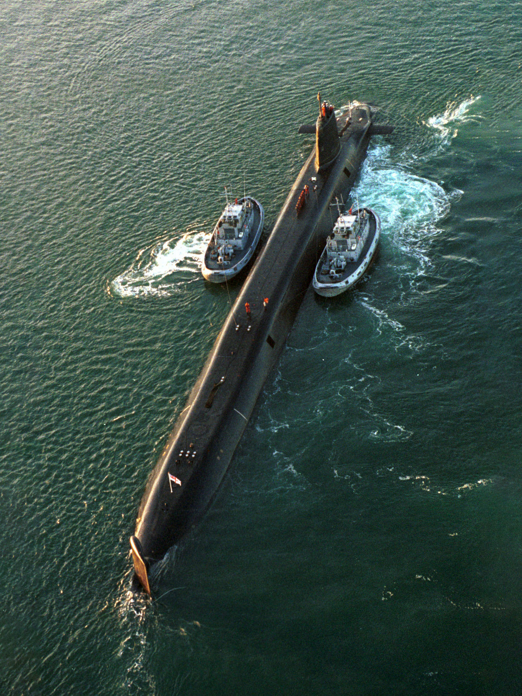 HMS Victorious (S29) Vanguard Class Submarine Photo Print Brest 2000 R ...