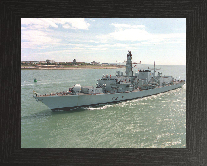 HMS Westminster F237 Type 23 Frigate 2001 Off Portsmouth