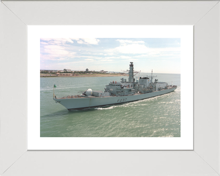 HMS Westminster F237 Type 23 Frigate 2001 Off Portsmouth