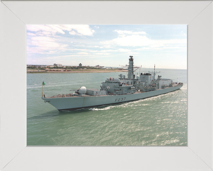 HMS Westminster F237 Type 23 Frigate 2001 Off Portsmouth