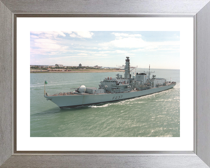 HMS Westminster F237 Type 23 Frigate 2001 Off Portsmouth