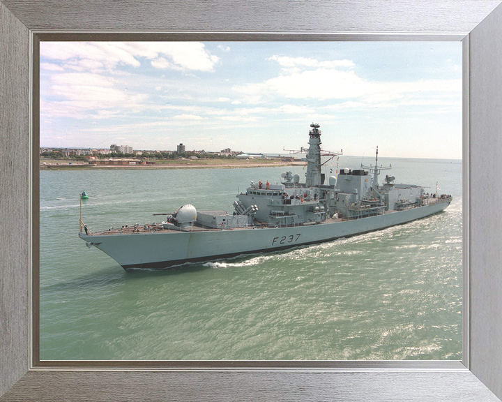 HMS Westminster F237 Type 23 Frigate 2001 Off Portsmouth
