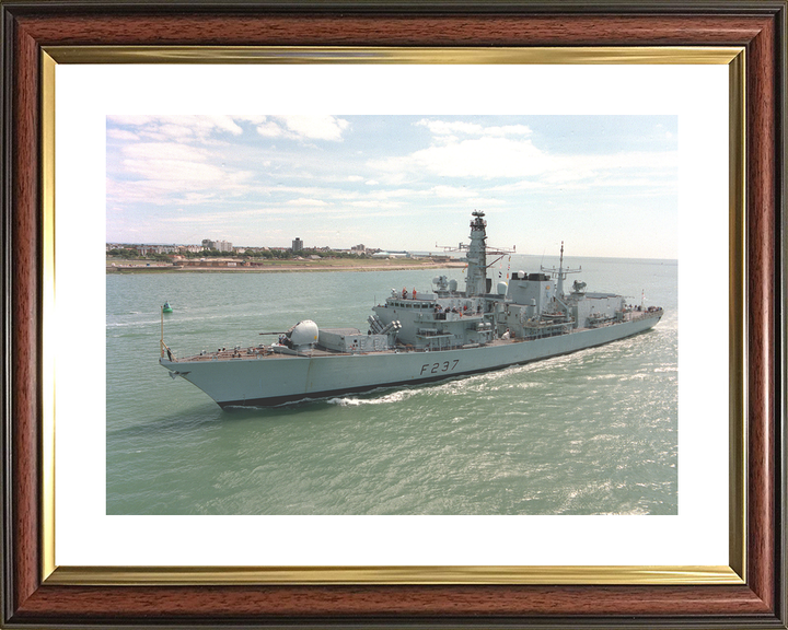 HMS Westminster F237 Type 23 Frigate 2001 Off Portsmouth