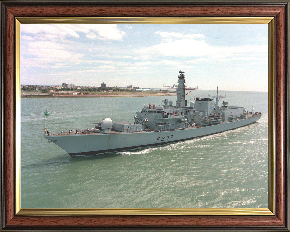HMS Westminster F237 Type 23 Frigate 2001 Off Portsmouth