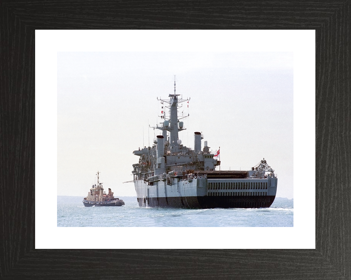 HMS Fearless (L10) Royal Navy Fearless Class Landing Platform Dock Under Tow 2001 Photo Print Wall Art Decor - Posters, Prints, & Visual Artwork - by Hampshire Prints (image 2 of 9)