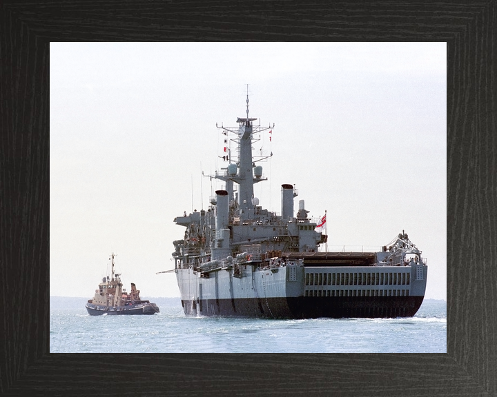 HMS Fearless (L10) Royal Navy Fearless Class Landing Platform Dock Under Tow 2001 Photo Print Wall Art Decor - Posters, Prints, & Visual Artwork - by Hampshire Prints (image 3 of 9)