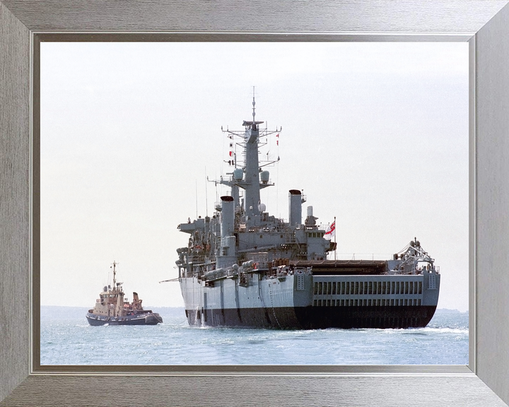 HMS Fearless (L10) Royal Navy Fearless Class Landing Platform Dock Under Tow 2001 Photo Print Wall Art Decor - Posters, Prints, & Visual Artwork - by Hampshire Prints (image 7 of 9)