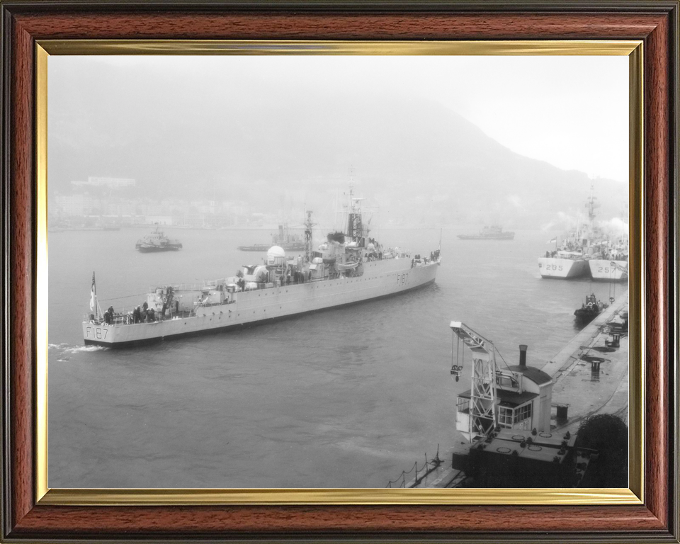 HMS Whirlwind F187 Type 15 Frigate c1963 Photo Print - Posters, Prints, & Visual Artwork - by Hampshire Prints (image 9 of 9)
