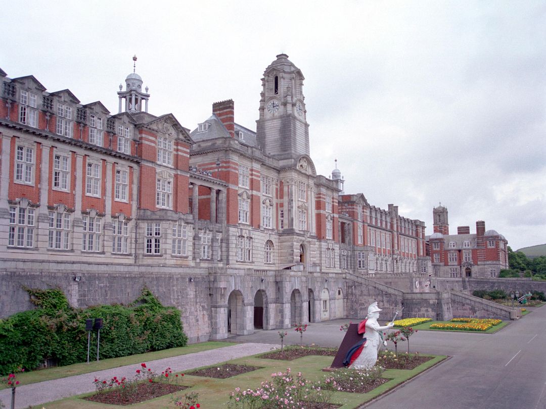 Britannia Royal Naval College (BRNC) Dartmouth in Spring Photo Print - Royal Navy Training Establishment