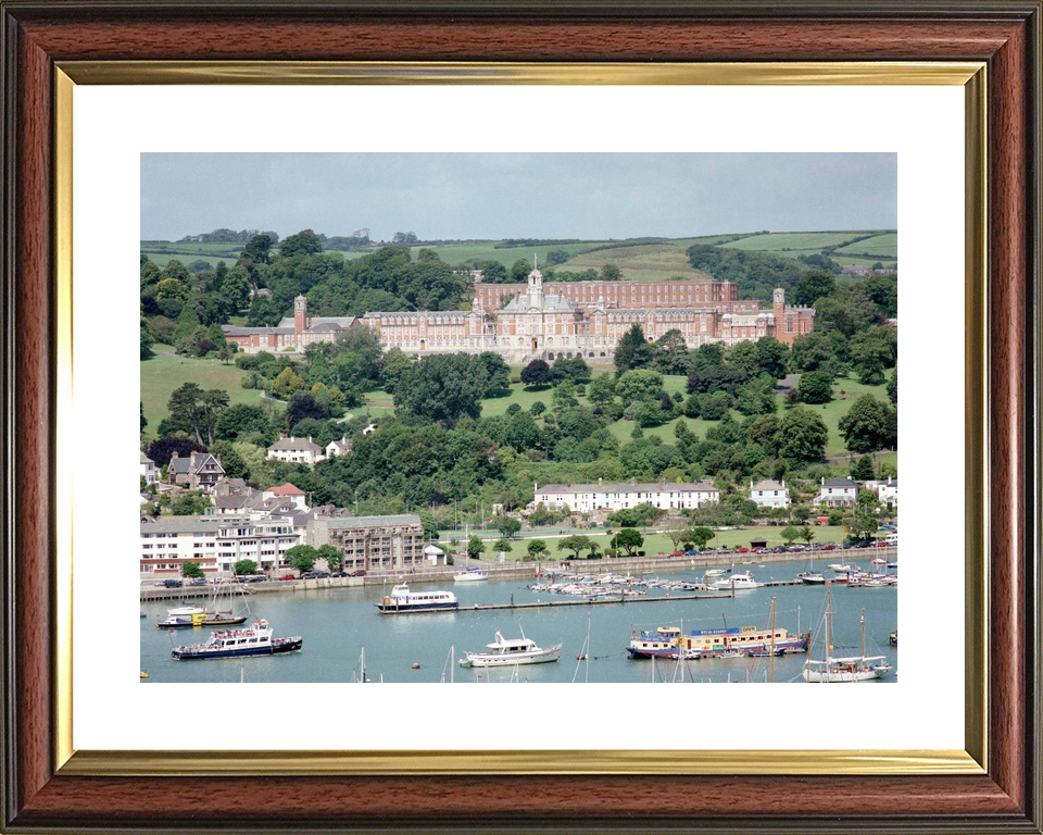 Britannia Royal Naval College (BRNC) Dartmouth River Dart Photo Print - Posters, Prints, & Visual Artwork - by Hampshire Prints (image 8 of 9)