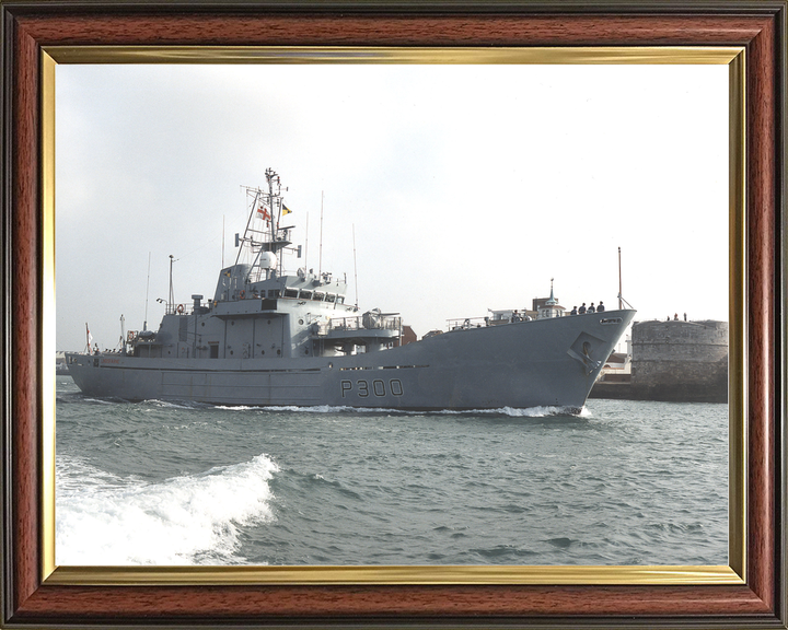 HMS Lindisfarne P300 Island Class Patrol Vessel C1997 Photo Print - Posters, Prints, & Visual Artwork - by Hampshire Prints (image 9 of 9)