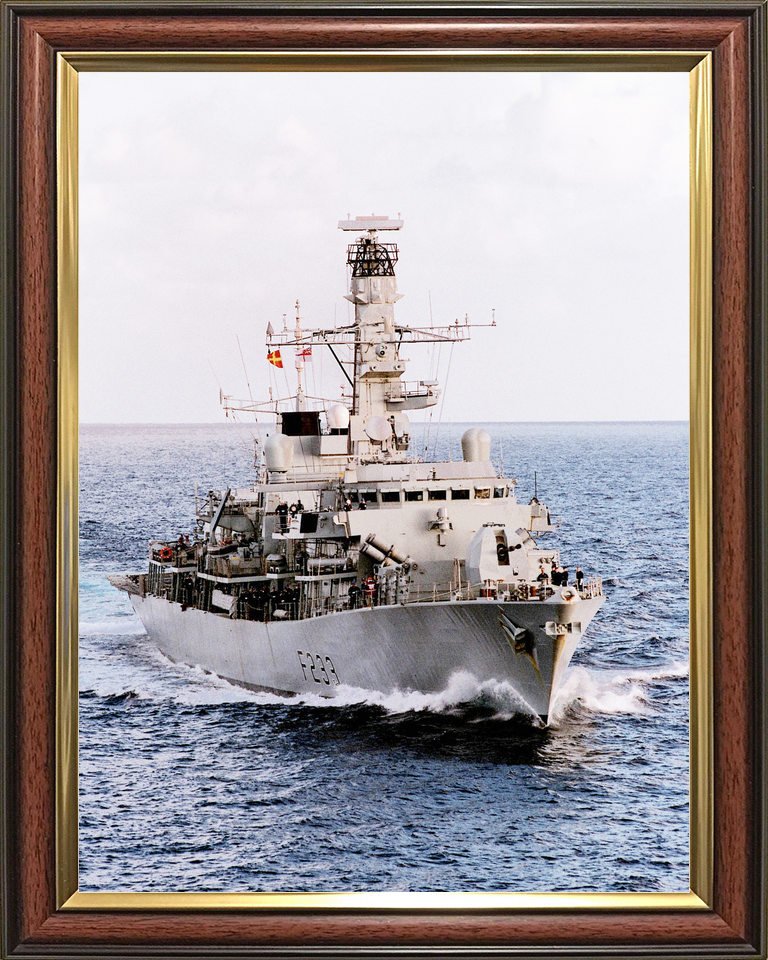 HMS Marlborough F233 Type 23 Frigate February 2003