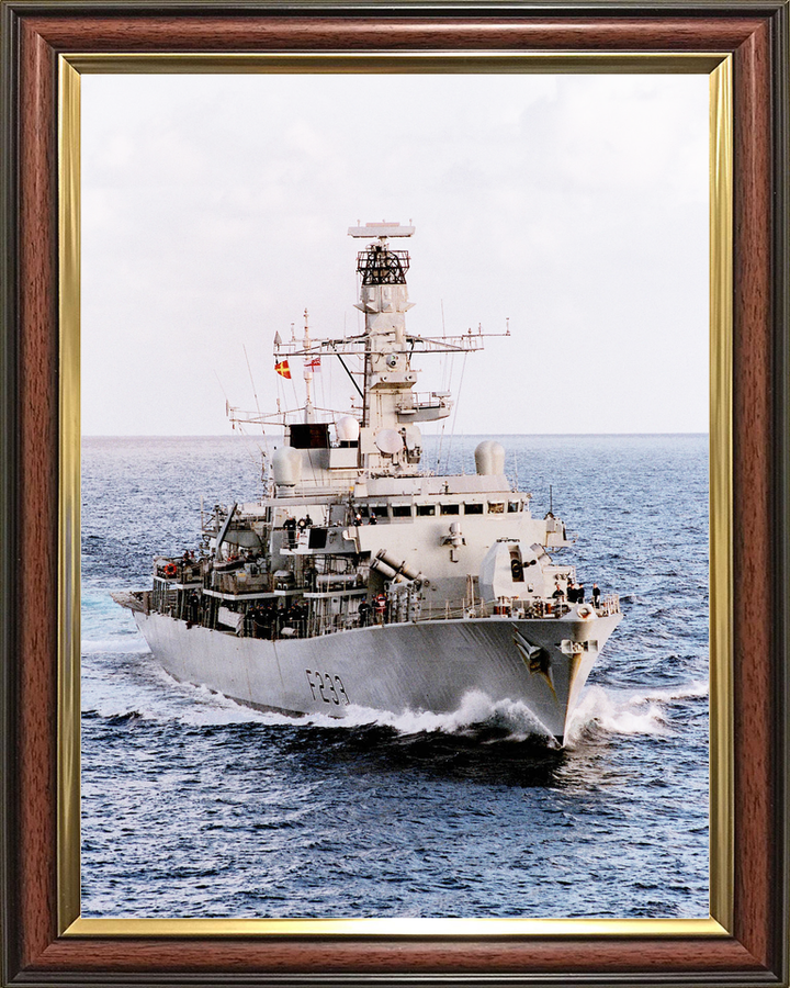 HMS Marlborough F233 Type 23 Frigate February 2003