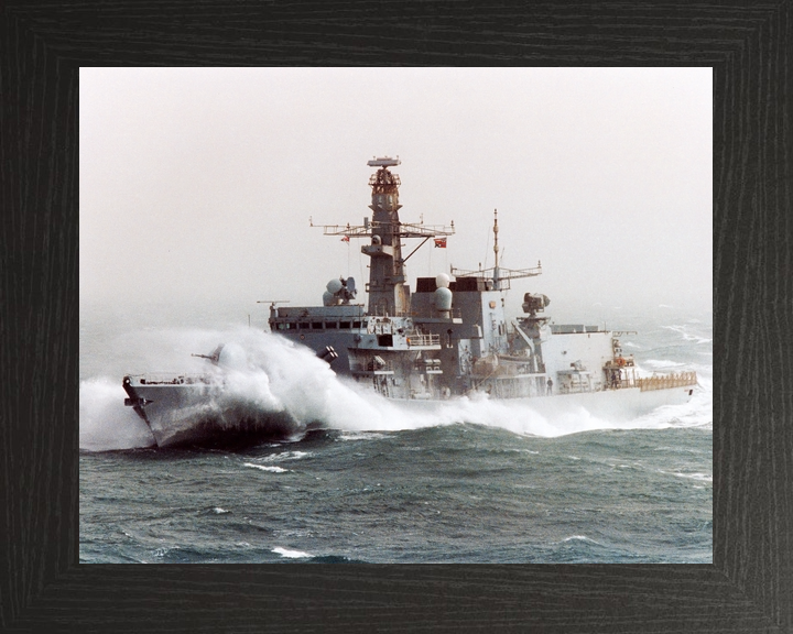 HMS Somerset F82 Type 23 Frigate 2003 In Rough Sea Photo Print - Posters, Prints, & Visual Artwork - by Hampshire Prints (image 3 of 9)