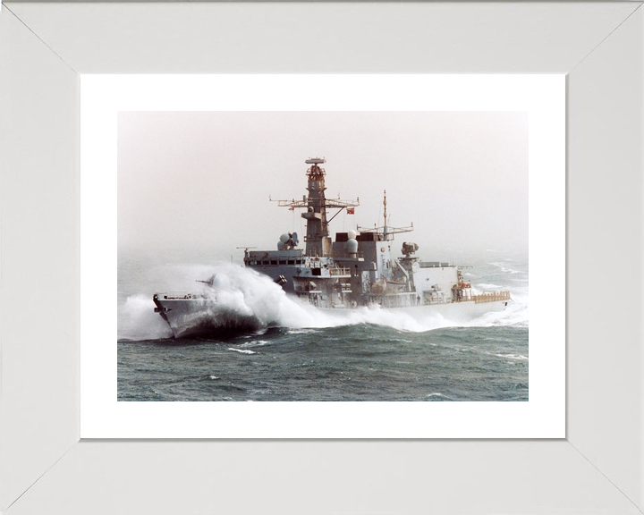 HMS Somerset F82 Type 23 Frigate 2003 In Rough Sea Photo Print - Posters, Prints, & Visual Artwork - by Hampshire Prints (image 4 of 9)