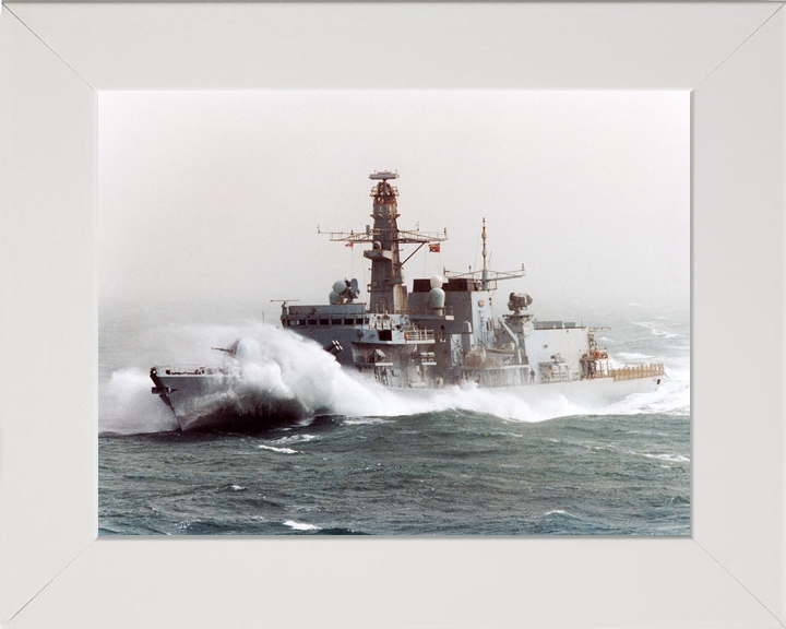 HMS Somerset F82 Type 23 Frigate 2003 In Rough Sea Photo Print - Posters, Prints, & Visual Artwork - by Hampshire Prints (image 5 of 9)