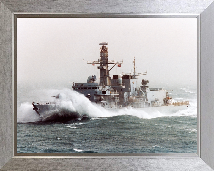 HMS Somerset F82 Type 23 Frigate 2003 In Rough Sea Photo Print - Posters, Prints, & Visual Artwork - by Hampshire Prints (image 7 of 9)