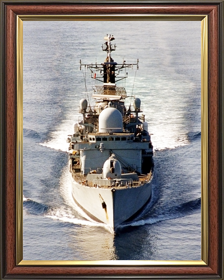 HMS York D98 Type 42 Destroyer March 2002