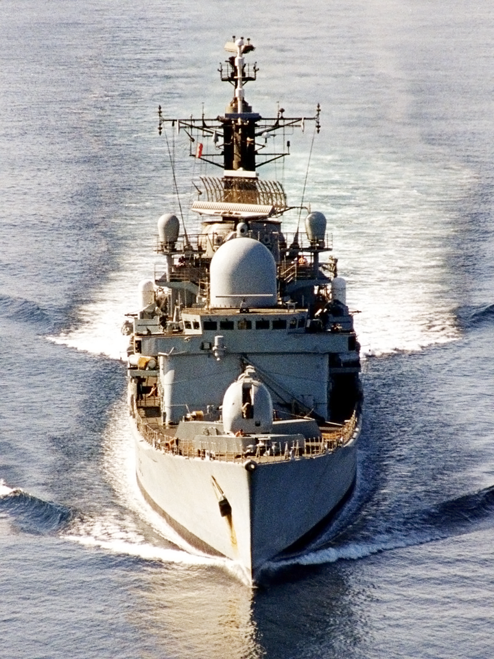 HMS York D98 Type 42 Destroyer March 2002